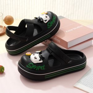 Women's Soft EVA Black Clogs